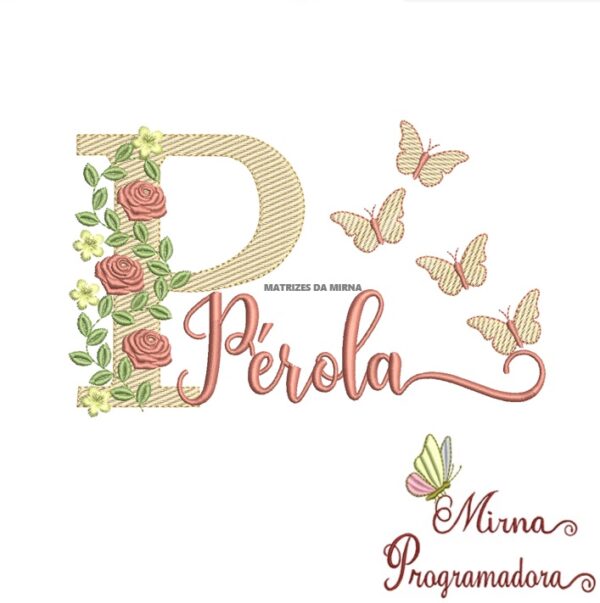 Matriz de bordado Pérola