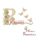 Matriz de bordado Raiane