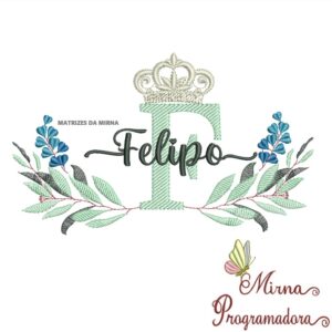 Matriz de Bordado Felipo