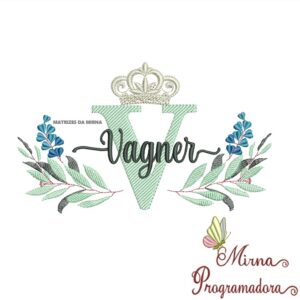 Matriz de bordado Vagner