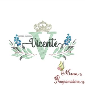 Matriz de bordado Vicente