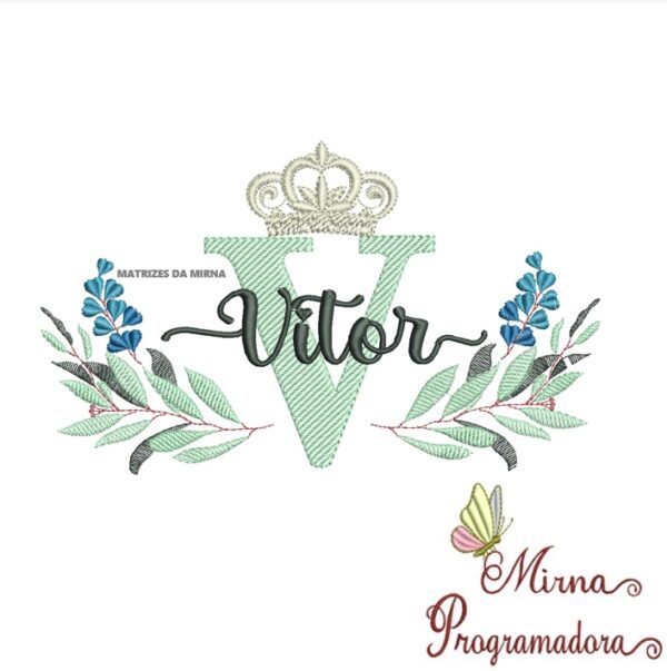 Matriz de bordado Vitor