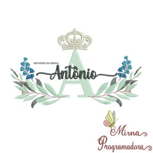 Matriz de Bordado Antônio