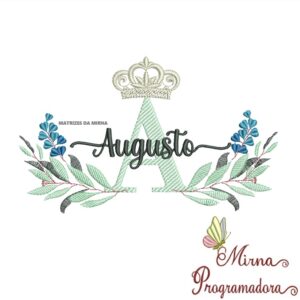 Matriz de Bordado Augusto