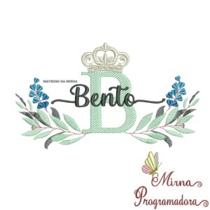Matriz de Bordado Bento