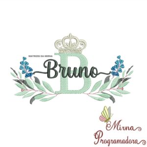 Matriz de Bordado Bruno