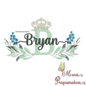 Matriz de Bordado Bryan