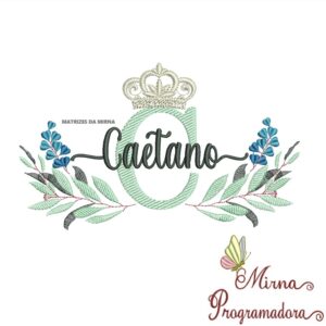 Matriz de Bordado Caetano