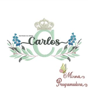 Matriz de Bordado Carlos