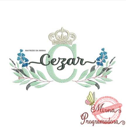Matriz de Bordado Cezar