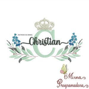 Matriz de Bordado Christian