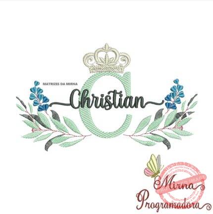 Matriz de Bordado Christian