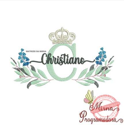 Matriz de Bordado Christiano