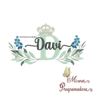 Matriz de Bordado Davi