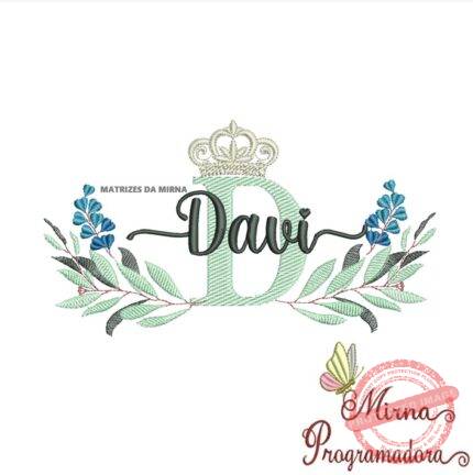 Matriz de Bordado Davi