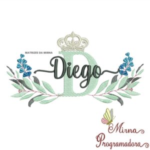 Matriz de Bordado Diego