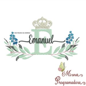 Matriz de Bordado Emanuel