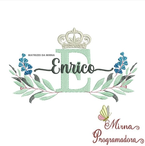 Matriz de Bordado Enrico