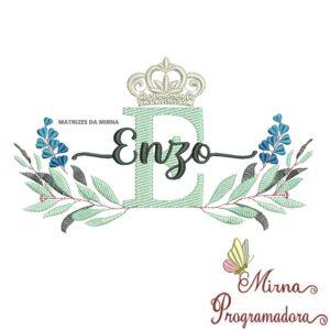 Matriz de Bordado Enzo