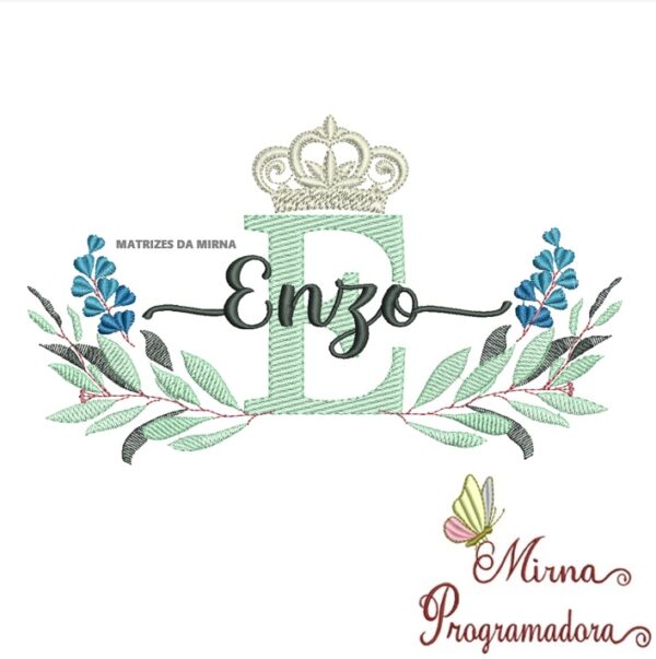 Matriz de Bordado Enzo