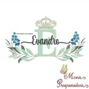 Matriz de Bordado Evandro