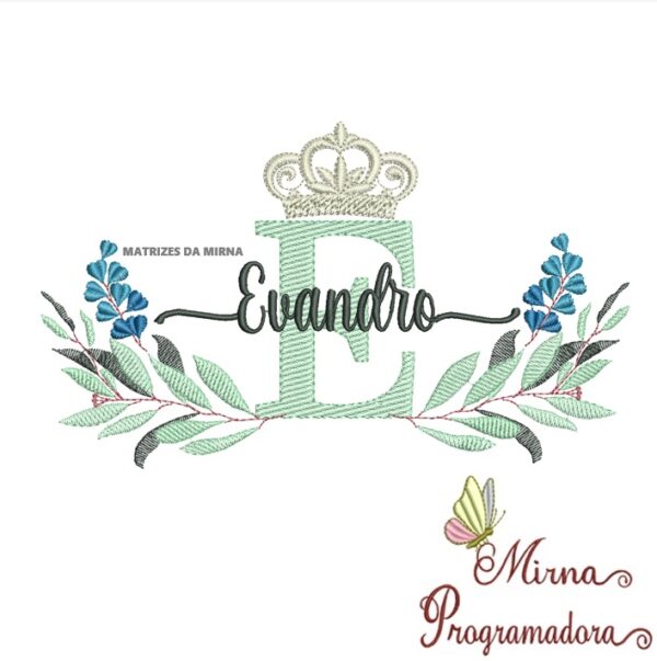 Matriz de Bordado Evandro
