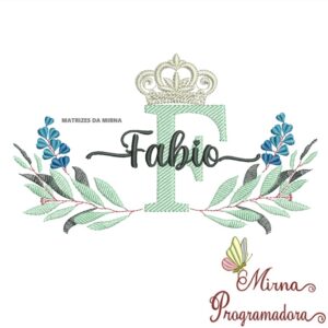 Matriz de Bordado Fabio