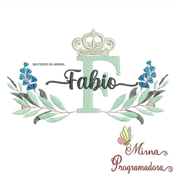 Matriz de Bordado Fabio