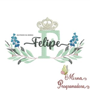 Matriz de Bordado Felipe