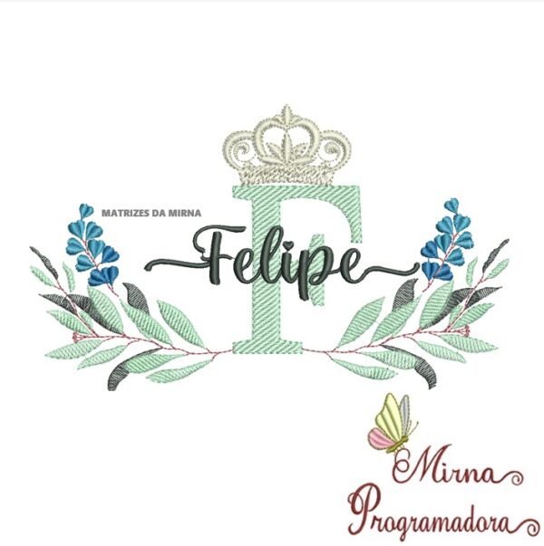 Matriz de Bordado Felipe