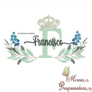 Matriz de bordado Francisco