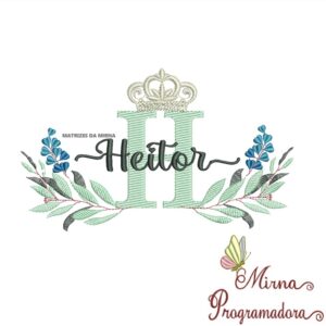 Matriz de bordado Heitor