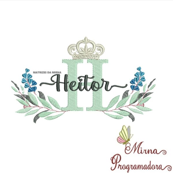 Matriz de bordado Heitor