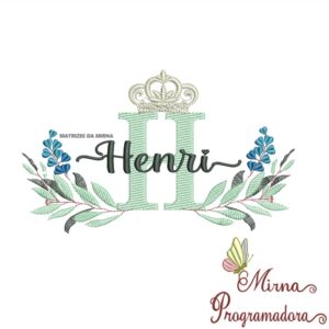 Matriz de bordado Henri