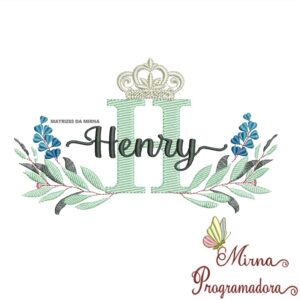 Matriz de bordado Henry