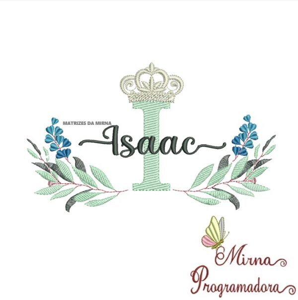Matriz de bordado Isaac