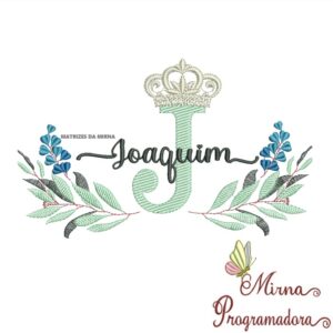 Matriz de bordado Joaquim