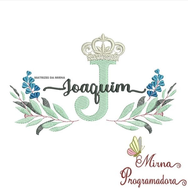 Matriz de bordado Joaquim