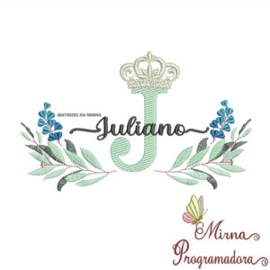 Matriz de bordado Juliano