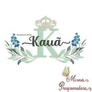 Matriz de bordado Kauã