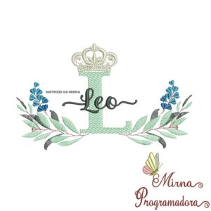 Matriz de bordado Leo