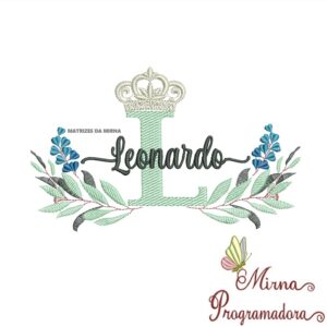 Matriz de bordado Leonardo