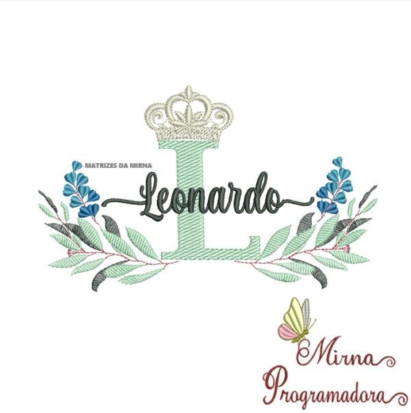 Matriz de bordado Leonardo