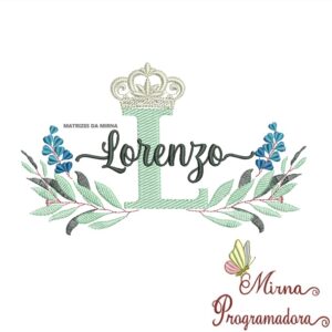 Matriz de bordado Lorenzo