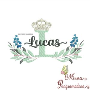 Matriz de bordado Lucas