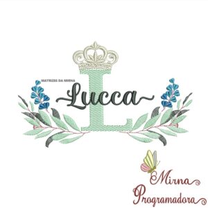 Matriz de bordado Lucca