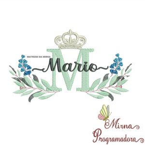 Matriz de bordado Mario