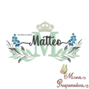 Matriz de bordado Matteo