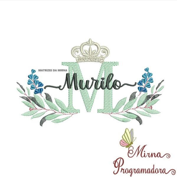 Matriz de bordado Murilo