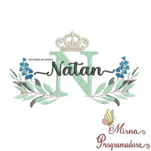 Matriz de bordado Natan